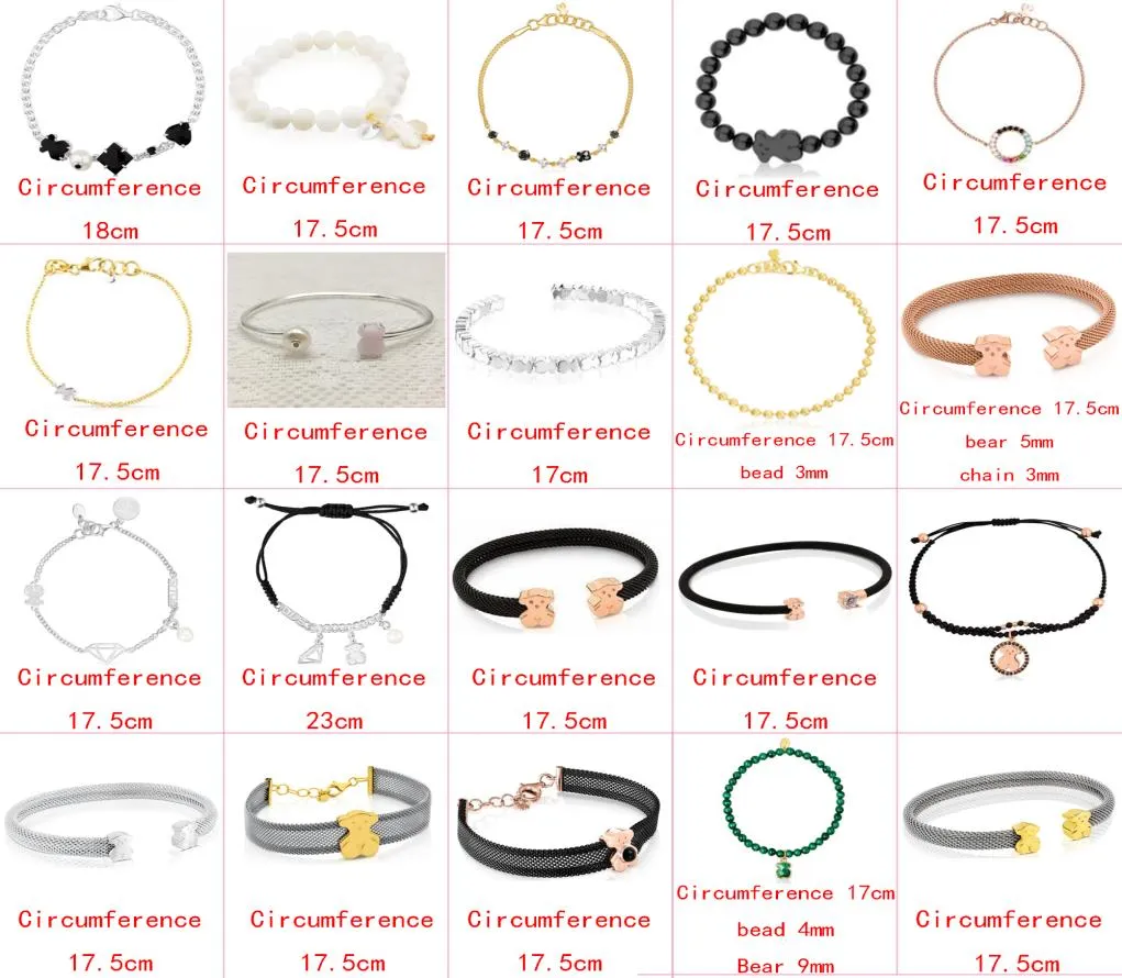 2021 Novo estilo 100 925 prata esterlina clássico clássico fofo temperamento de bracelete da moda da moda da moda de joalheria fábrica de joalhas integral9656328