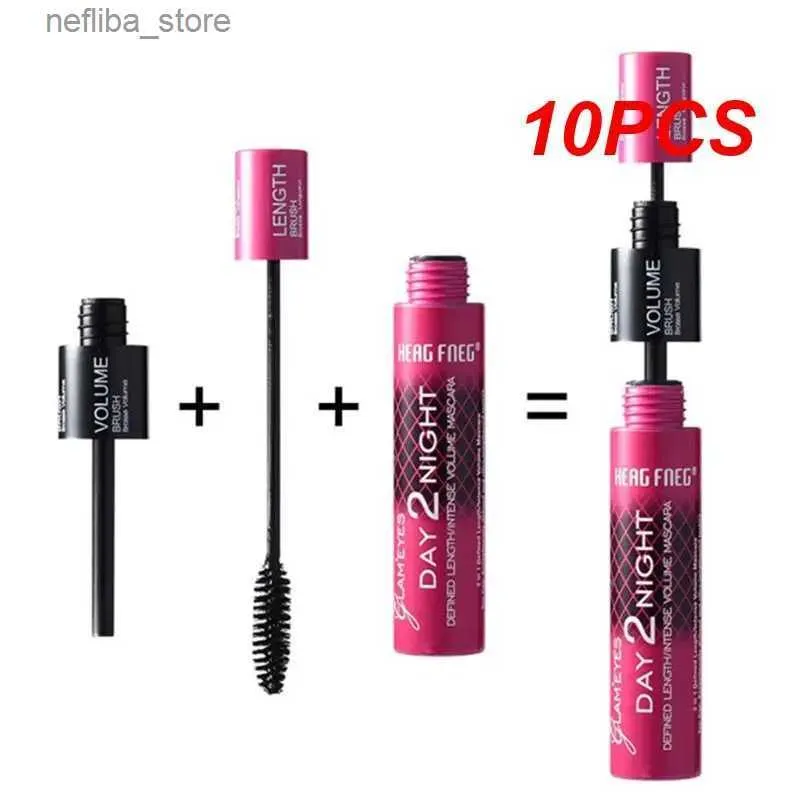 Mascara 10st CULLED LASHES MASCARA VOLUMISING LIFTING WATER-SOURT OCH SMUDDE-SURD LASH EXTENTION TSLM1 L410