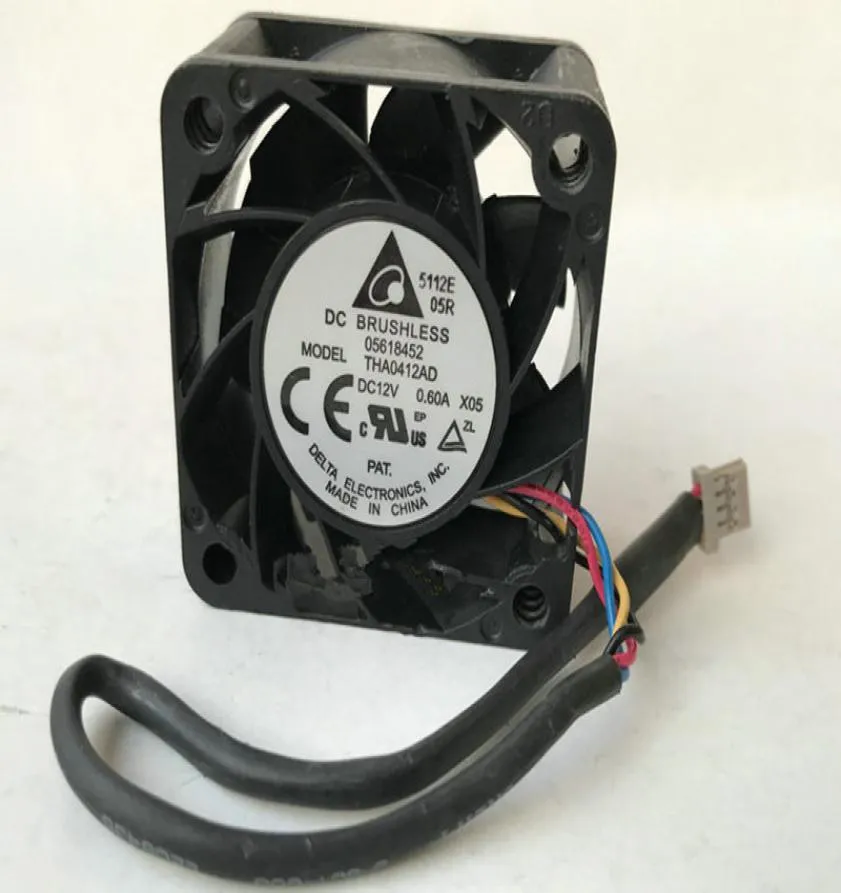 For Delta THA0412AD 4cm 4020 DC 12v 060A fan dual ball bearing high air flow 404020mm1040218