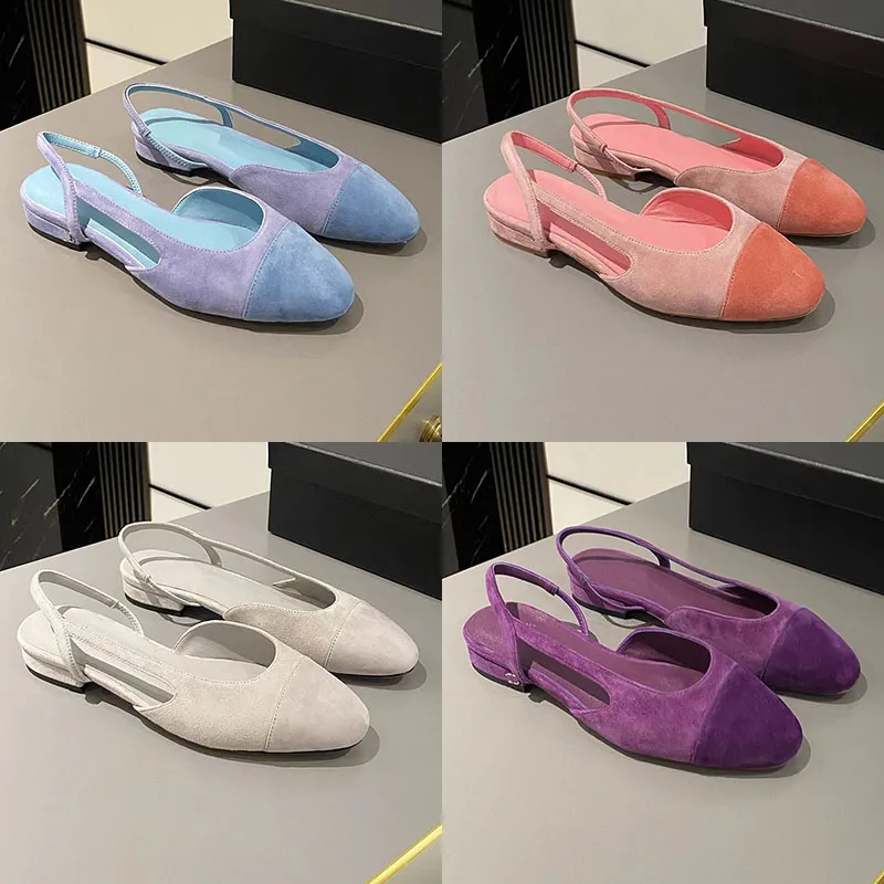 Yeni Tasarımcı Lüks Klasik Mektuplar Toka Kayışları Sandalet Kadınlar% 100 Deri Eklenmiş Kapalı Toe Ayakkabı Ladys Dış Mekan Platformu Düz Nefes Alabilir Sıradan Sandal Boyutları 40