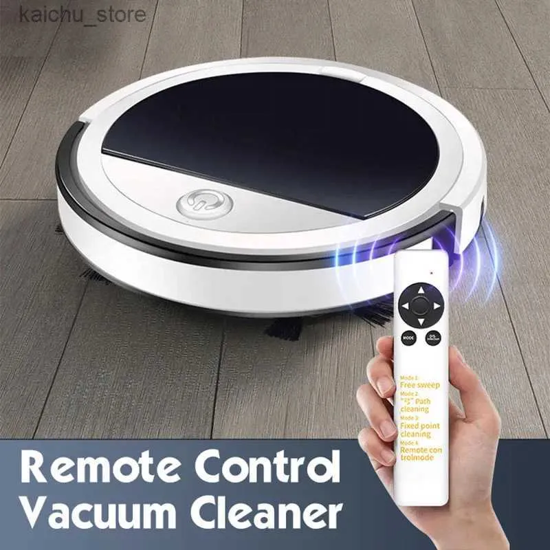 Robot Vacuum Cleaners House Smart RC robotyczny zamiatacz do ładowania podłogowego pyłek do czyszczenia automatycznego odkurzacza Y240418