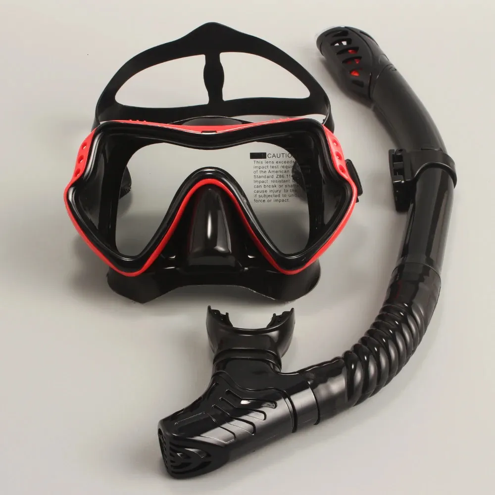 JSJM Profissional Snorkel mergulhar máscara de mergulho com óculos de óculos de óculos de mergulho Conjunto de sons de soneca de soneca de máscara de snorkel adulto unisex 240410