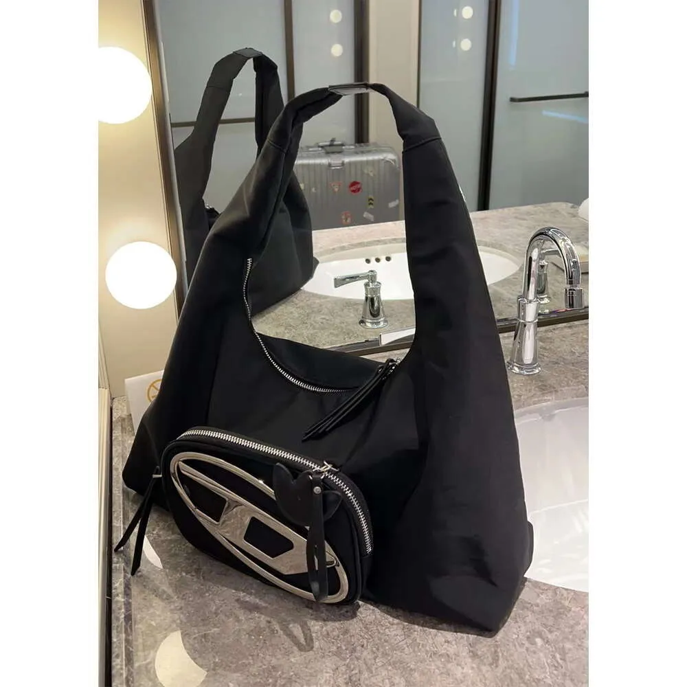 Grado Waterproof Nylon Oxford in tessuto Ding Ding Borsa di grande capacità Spalla portatile a azzimarie