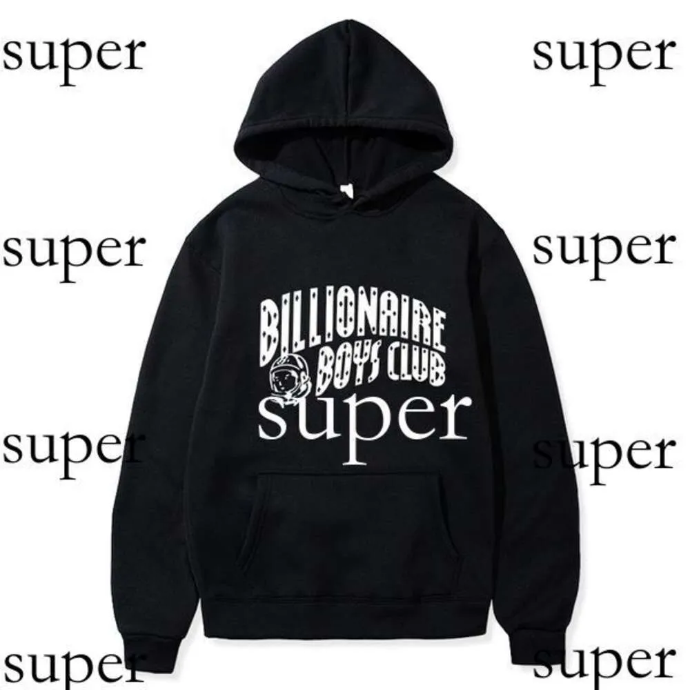 Billionaire Boy Club Hoodie Designer Hoodies Fashion Letter Print Men's Women's Hoodie Street Teenager Tide Sportswear Unisex Hoodie Hop Clothing Size S-Xxxl 715