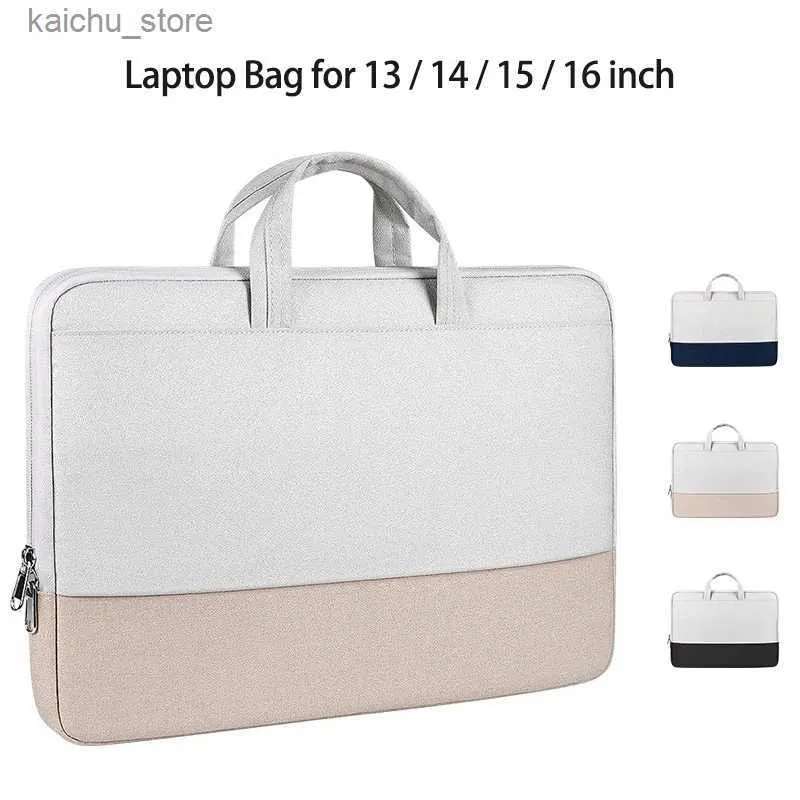 Inne akcesoria komputerowe Torba laptopa dla 2023 MacBook M2 Air 15 Case 13 14 15,4 16 -calowa torba na liniowo do Lenovo Huawei Matebook D16 15 Notebook Cover Y240418