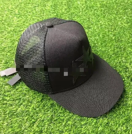 von Mode New Hat Trucker Cap Black Canvas Star Baseball Cap Modemarke Pecyed Cap Frühling und Sommer