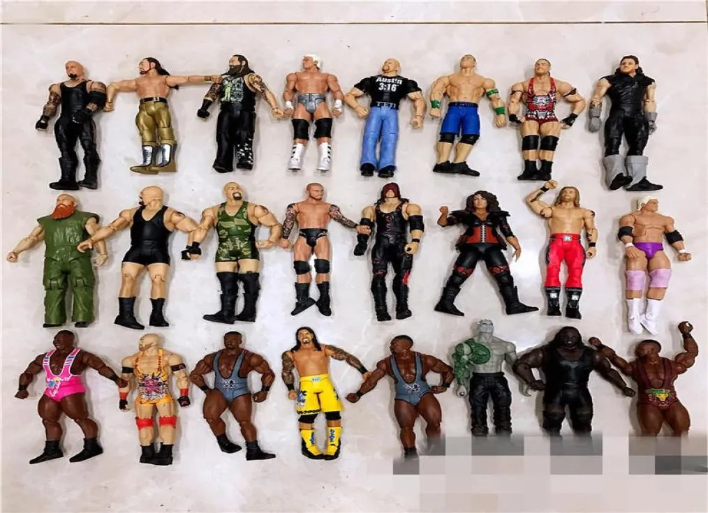 Качественный день качества высокого CM Action for Wrestling Toys Ocpopmion Hecress Figure Gladiators Wrestler 18 Детский мальчик Рождественский подарок 964136