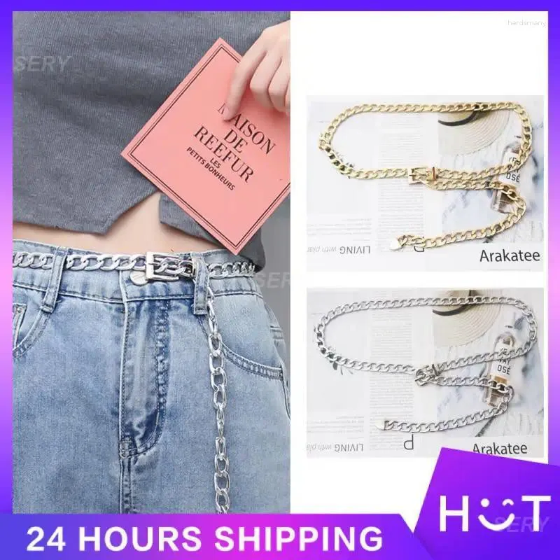 Belts Waist Chains Lightweight And Durable Needle Buckle Metal Chain Decorative Easy To Wear Weight 110 Grams