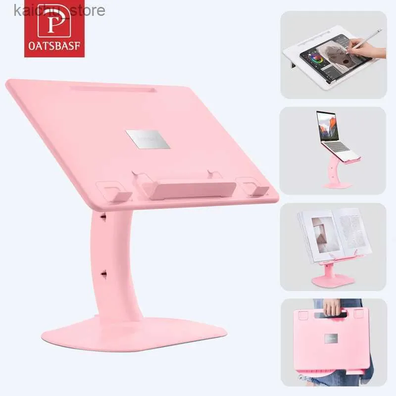 Autres composants d'ordinateur Stand d'ordinateur portable portable Oatsbasf Convient pour MacBook Air Pro iPad Stand de lecture d'ordinateur portable