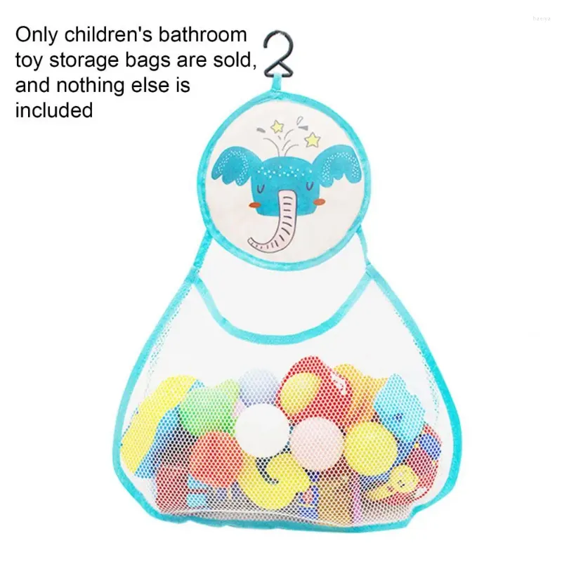 Bolsas de armazenamento Organização de carga forte rolamento infantil Bathtub Toy Organizer Bag Supplies de banheiro