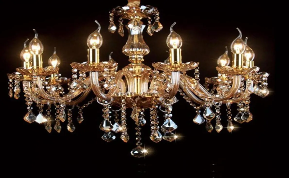 Fashion Modern Crystal Chandelier Dinning Room Lamp candelabra crystal chandeliers Candle For Home european candle chandeliers3763700