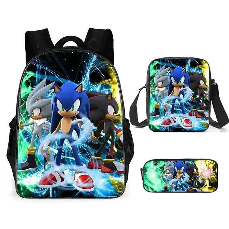 Sonic School Backpack With Zip 25 X 31 X 10 Cm Children's