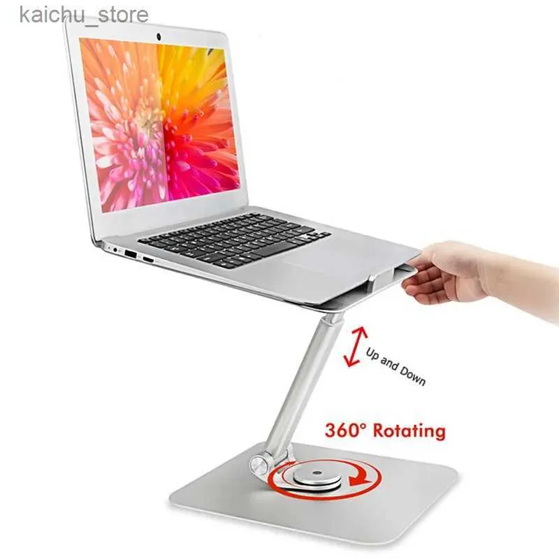 Other Computer Components Suitable for MacBook Air Dell HP Huawei laptop stand desktop stand pipe 360 degree rotation multi angle height adjustabl Y240504 0FVA