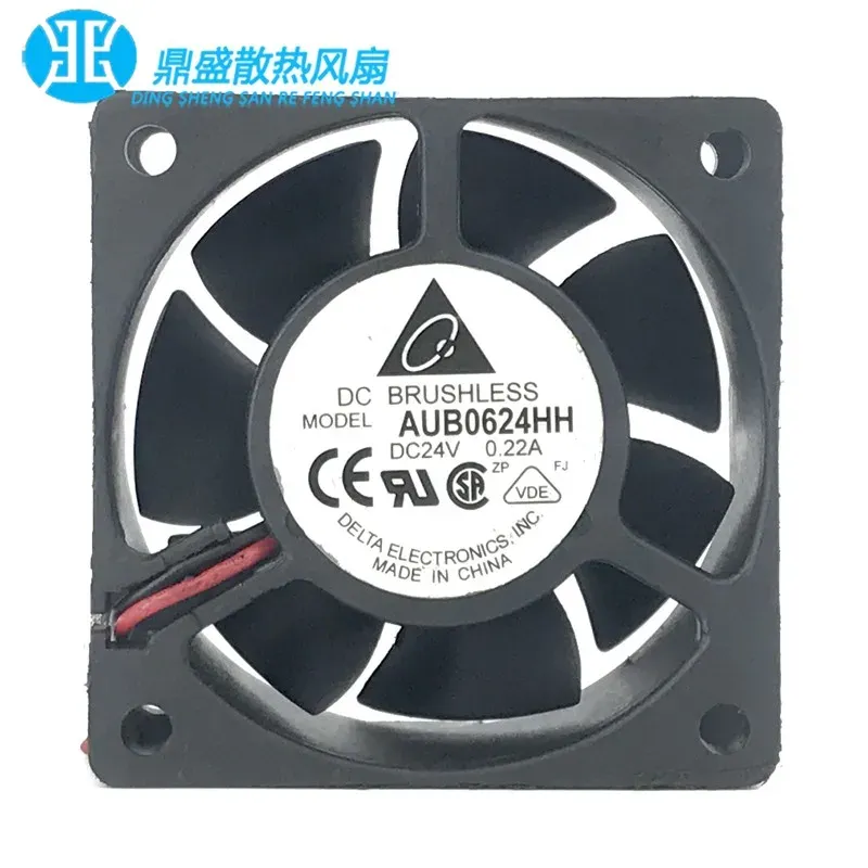 Cooling New original AUB0624HH 6025 6cm 24V 0.22A gale volume inverter cooling fan