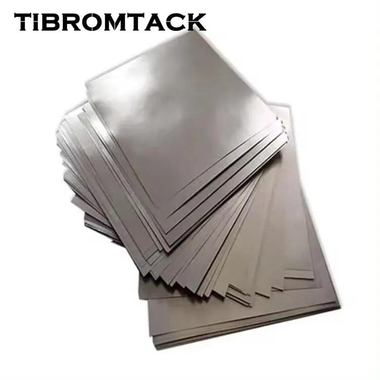 Hochwertiger Titanblatt Customized Titanium Plattenpreis für Titanplatten 100*100*1mm 5 Stücke