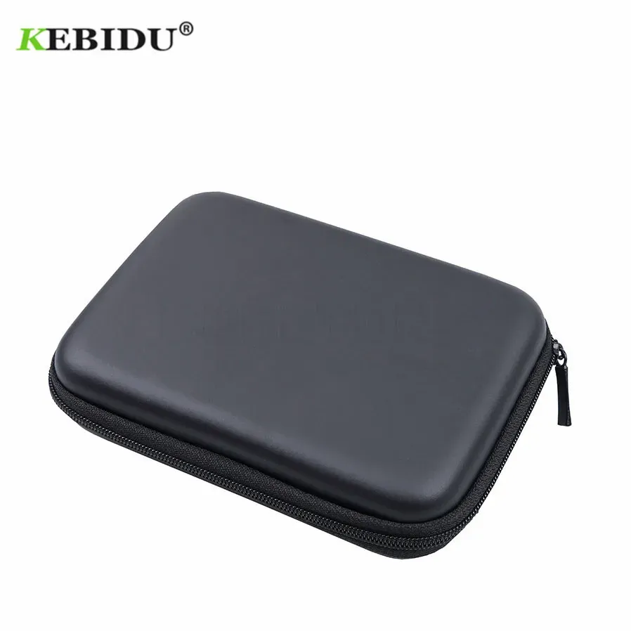 Enceinte Kebidu 2,5 "Sac de disque dur externe USB Disque Disque de disque de disque mini mini sac USB Boîte de boîtier de câble USB Pouche pour le disque dur de l'ordinateur portable PC