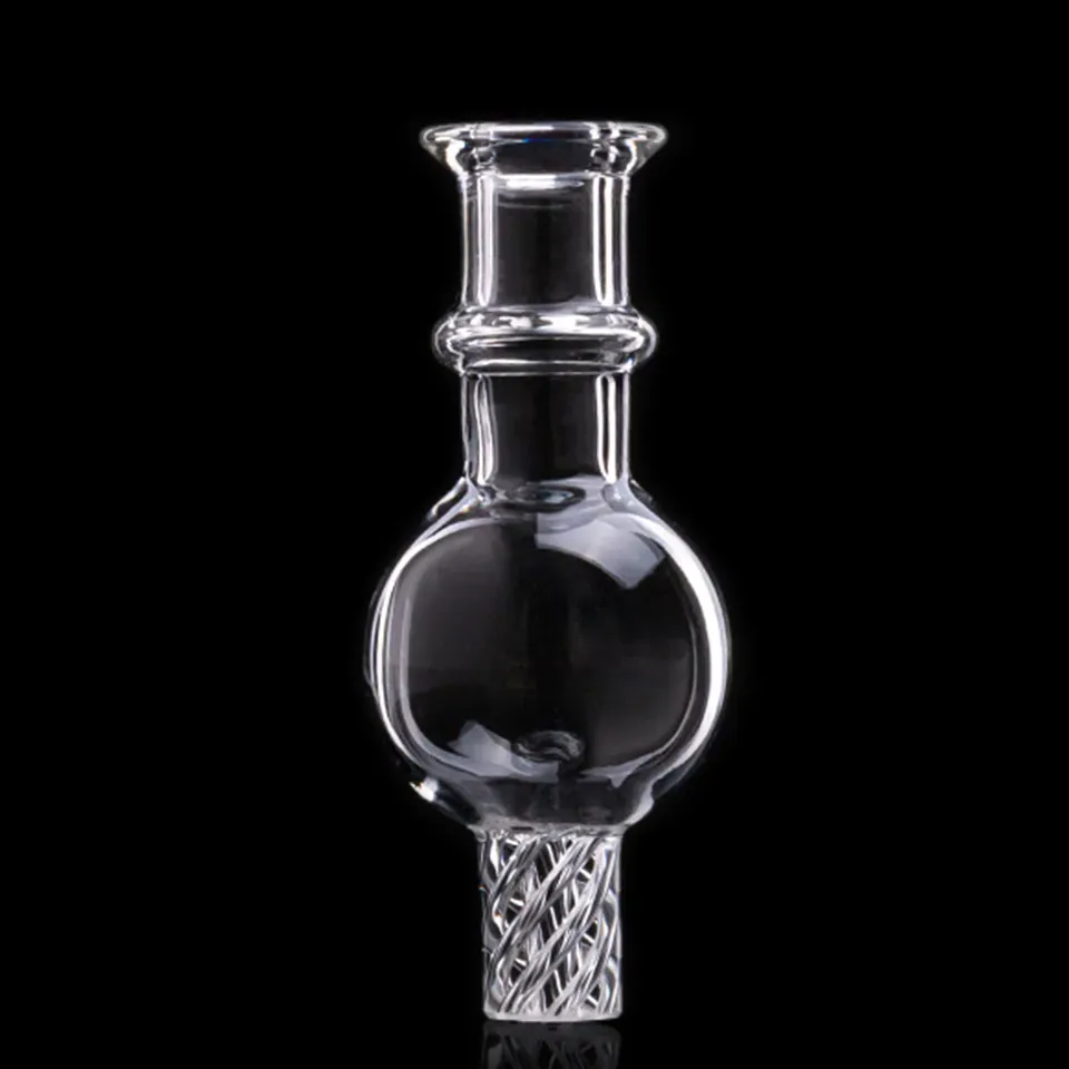 Smoking Accessories Cyclone riptide Carb Cap Dome Long Bubble capwith spinning air hole For Terp Pearl Quartz Banger Nail Bubbler Enai ZZ