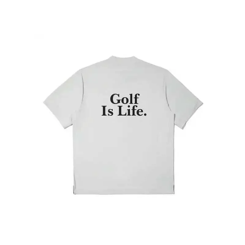 Erkek Tişörtleri 2024 İlkbahar ve Yaz Golf Gömlek Hızlı kurutma sporları nefes alabilen gevşek Erkek Kısa Kollu Golf T-Shirt J240419