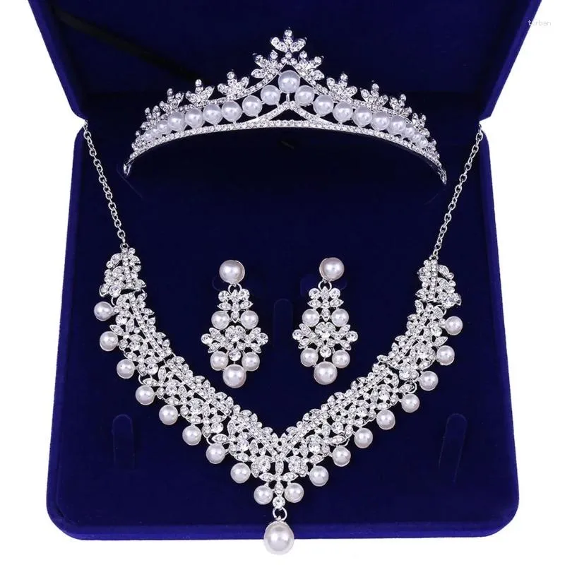 Necklace Earrings Set Bridal Jewelry Crystal For Wedding Prom Party