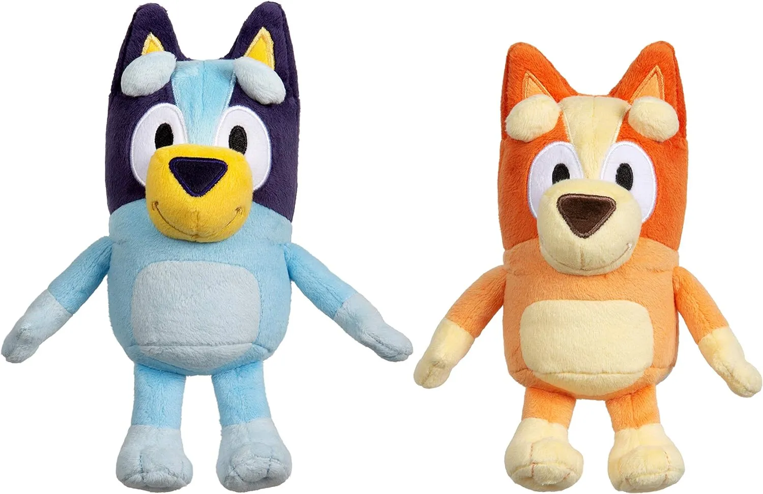 Bluey Bingo Mini Bundle en peluche Jouets, jolis jouets de poupée doux, cadeaux d'anniversaire pour filles