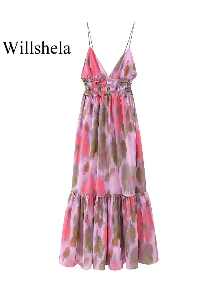 WILLSHELA MULHERES MATHA MODA PRIMEDA CAIXA ELÁSTICA VESTIDO DE ALIMENTAÇÃO MIDI DRESS VINTAGEM FINISTA VIDRES DE LADA CHIC LADA FEMINE