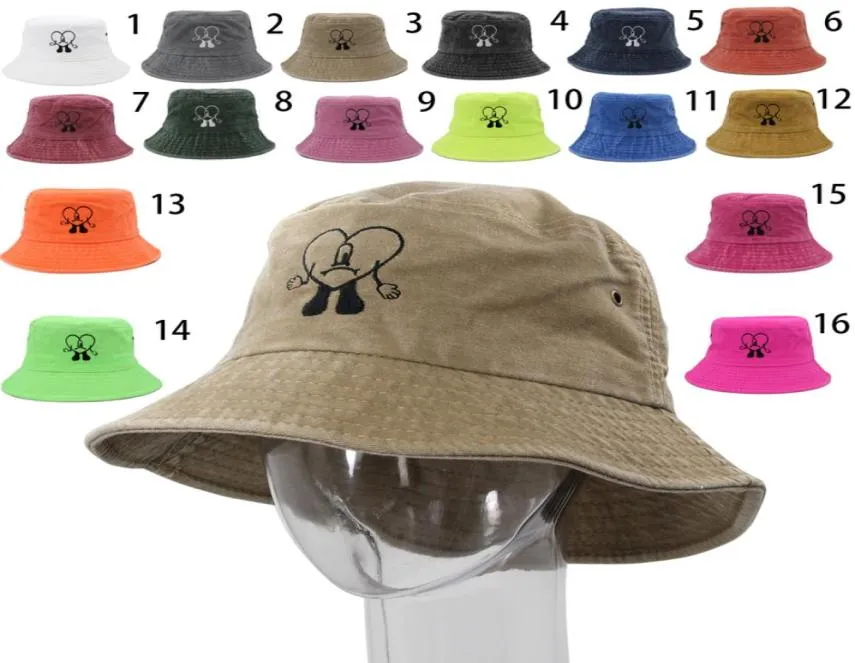 Bad Bunny Bucket Hat un Verano Sin Ti Cappelli Fisherman Woman Summer Ricorso da sole ricamato Cappelli Cotton Man Beach Cappelli 2206305061497