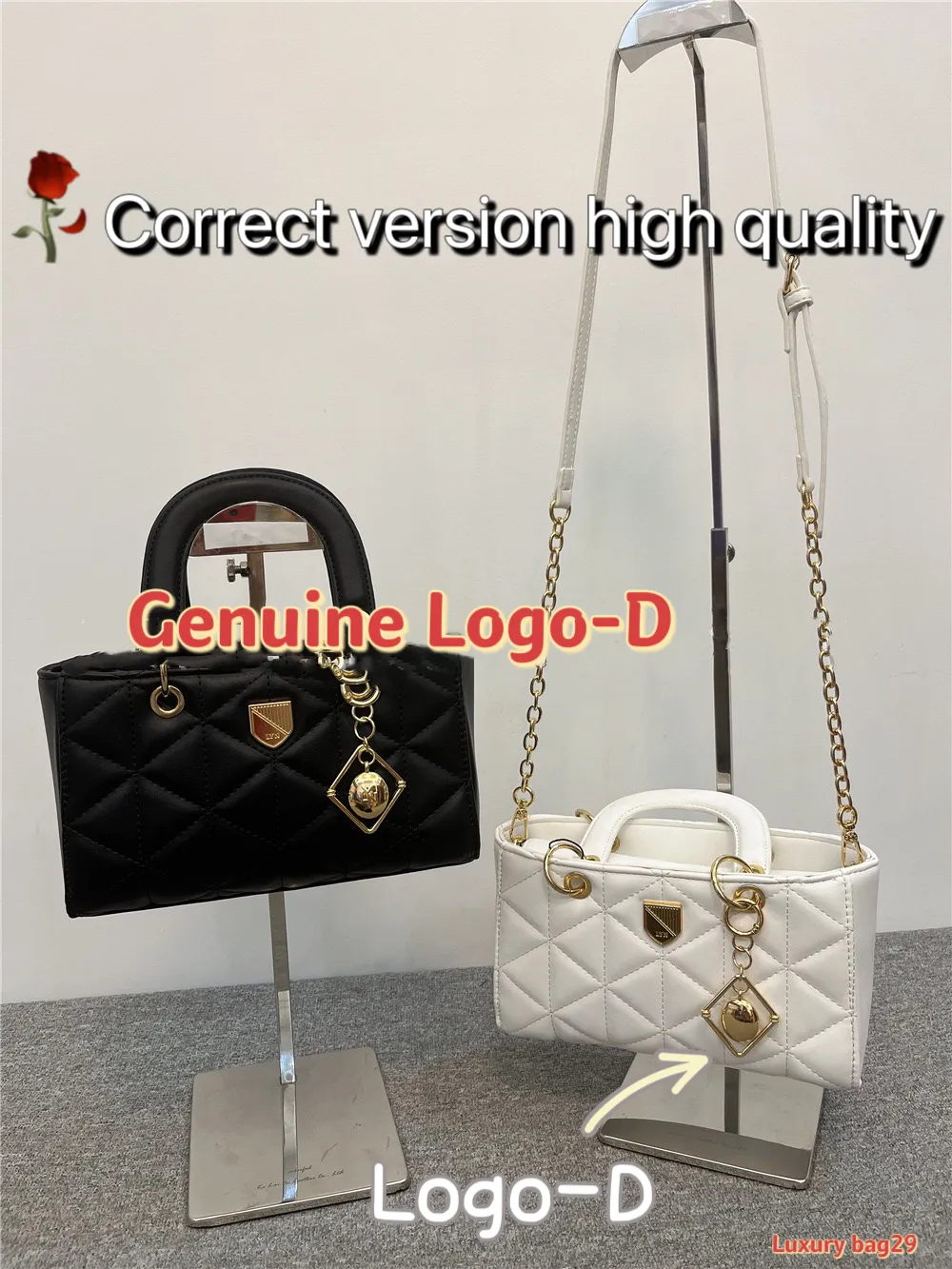 Shoulder bag Crossbody bag Designer Bag Wear Anna Bag Small Fragrance Chain bag Correct version High quality Contact me to see the original