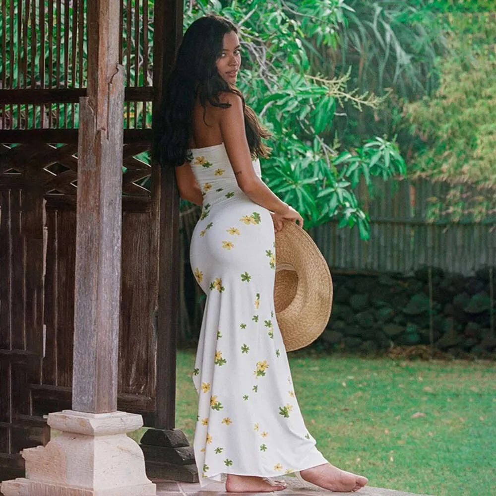 Split summer dress sale