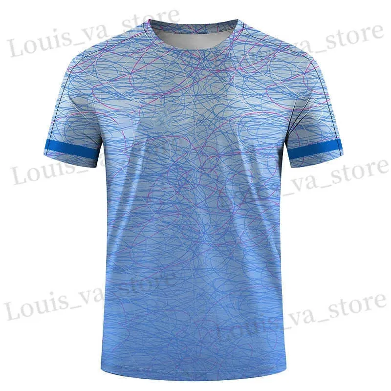 Camisetas masculinas para eventos esportivos ao ar livre Treinando roupas de badminton Motion Mens camiseta de tamanho grande slve slve rastrear casual redondo tops t240419