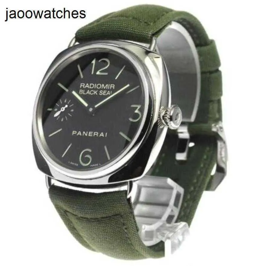 Panerai Watch Luminor Mens Watches PAM00183 Radiomir Black Seal Handstyle #C406