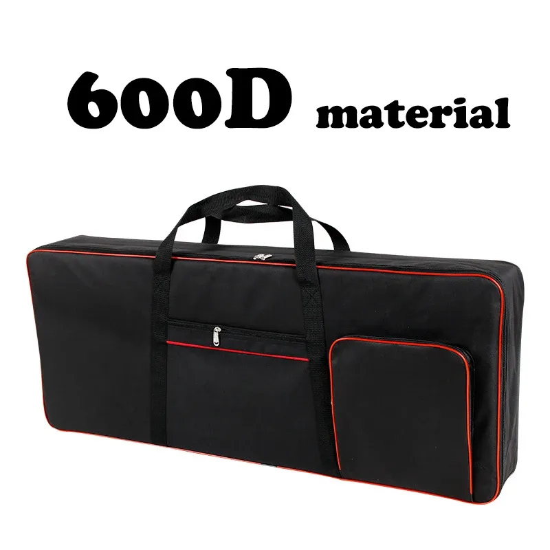Bags 420d/600d Thickened Nylon 61 Key Keyboard Backpack Instrument Bag Waterproof Electronic Piano Cover Case for Electronic Organ