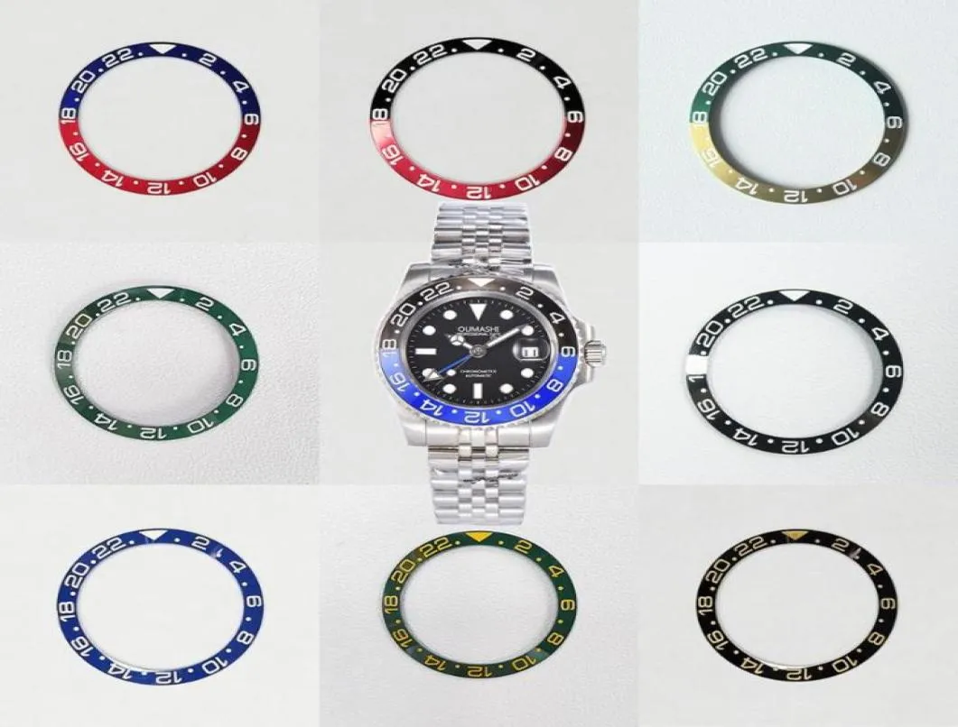 Repair Tools Kits 38mm Watch Ring Ceramic Bezel Insert For GMT 40mm Casing Accessories Inner Diameter 308mm7366764