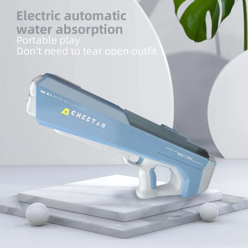 Pistolet à Eau électrique Automatique Superior - Jouet Piscine été, Rechargeable, Fun Pour Enfants