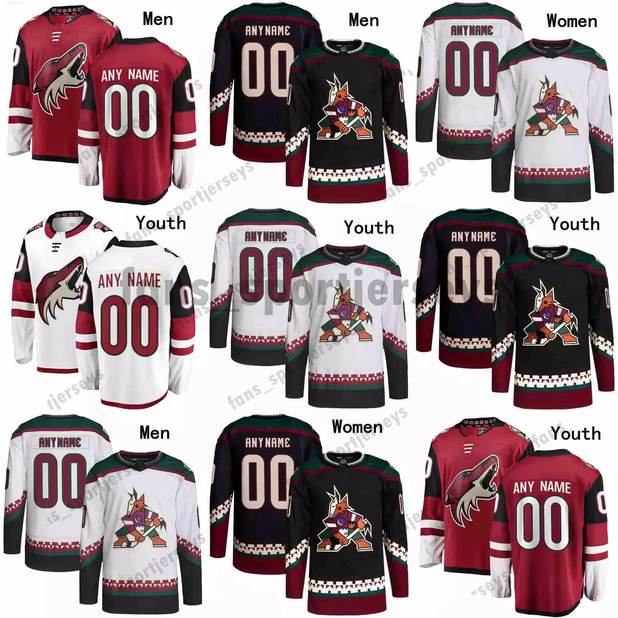 Arizona Hockey Coyotes Jerseys 9 Clayton Keller 8 Nick Schmaltz 72 Travis Boyd 4 Juuso Valimaki 36 Christian Fischer 11 Dylan Guenther 22 Jack McBain 38 Liam O'Brien