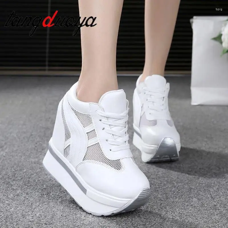 Scarpe da fitness signore sneaker a cunee di ginnastica da donna ad alta piattaforma casual piattaforma calzature calzature Zapatillas Mujer