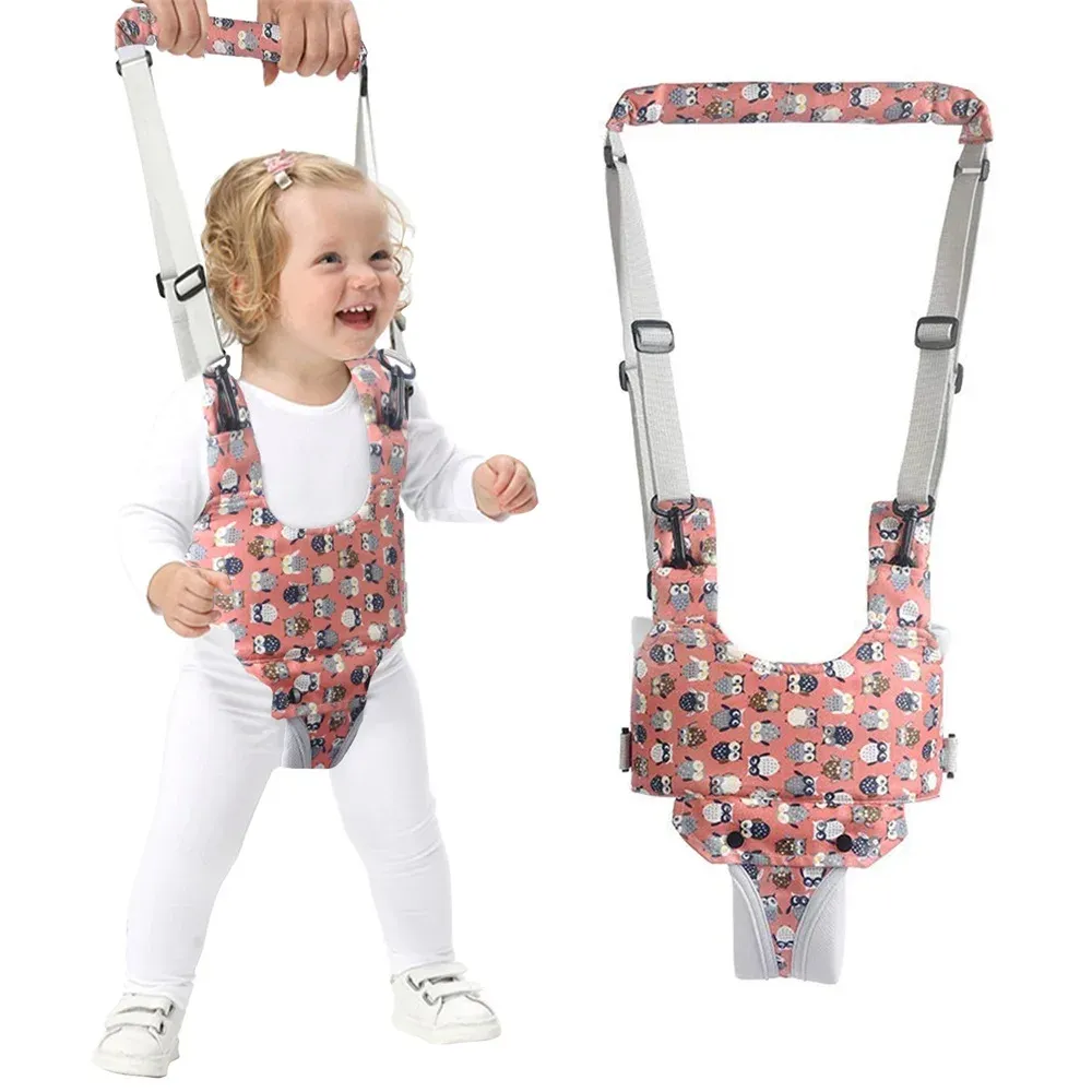 Bags Printed Owl Baby Toddler Belt Walking Assistant Hands Free Backpack Leashes Children Walker Activity Antidrop Protection Helper