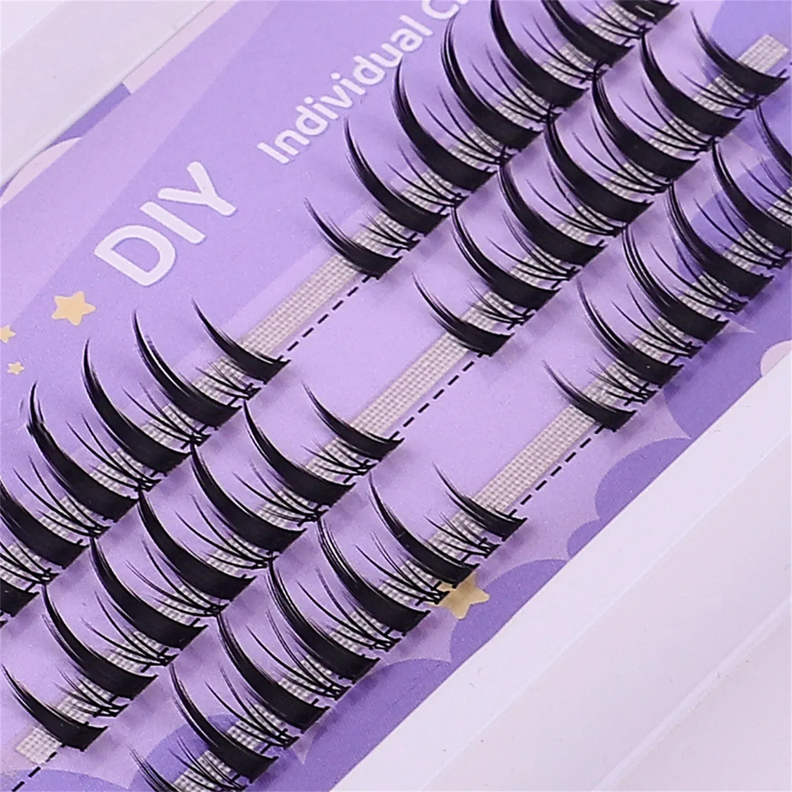 Individual Lashes Cluster Pure Wild Trilogy False Eyelash Natural Simulation Segmented Single Cluster Fake Eyelashes