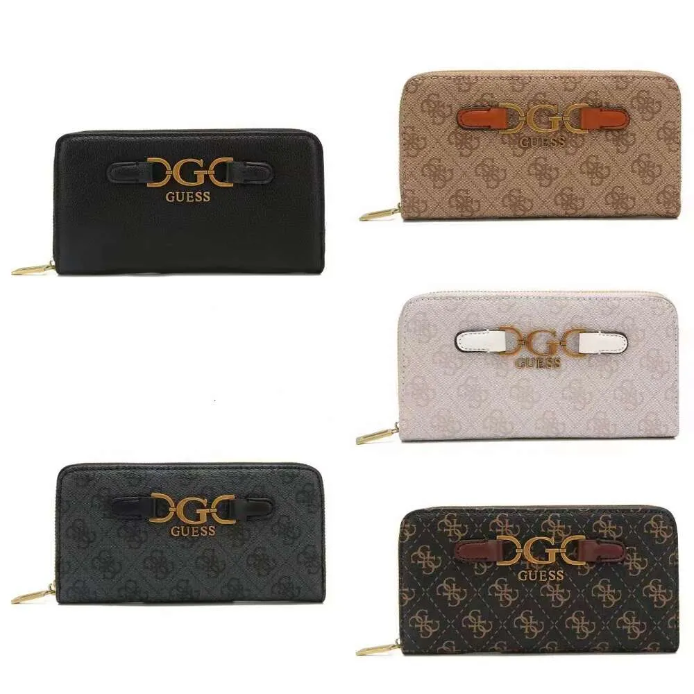 Handbag Designer Hot Selling 50% Discount Wallets Simple Printing Fashionable Long Wallet Bag Large Capacity Medium and Handheld