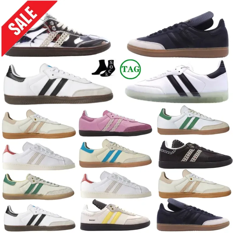 Designer shoes Vegan OG Casual Shoes For Men Women Designer Trainers Cloud White Core Black Bonners Collegiate Green Gum Outdoor Flat Sports wales Sneakers