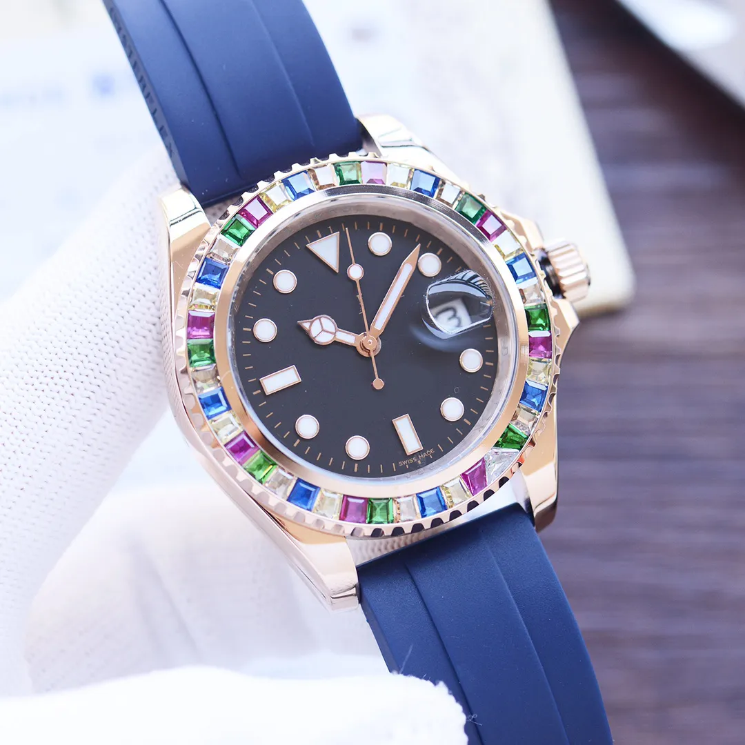 ROX 40MM Candy Series Limited Edition Watch Inlaid With Colored ...