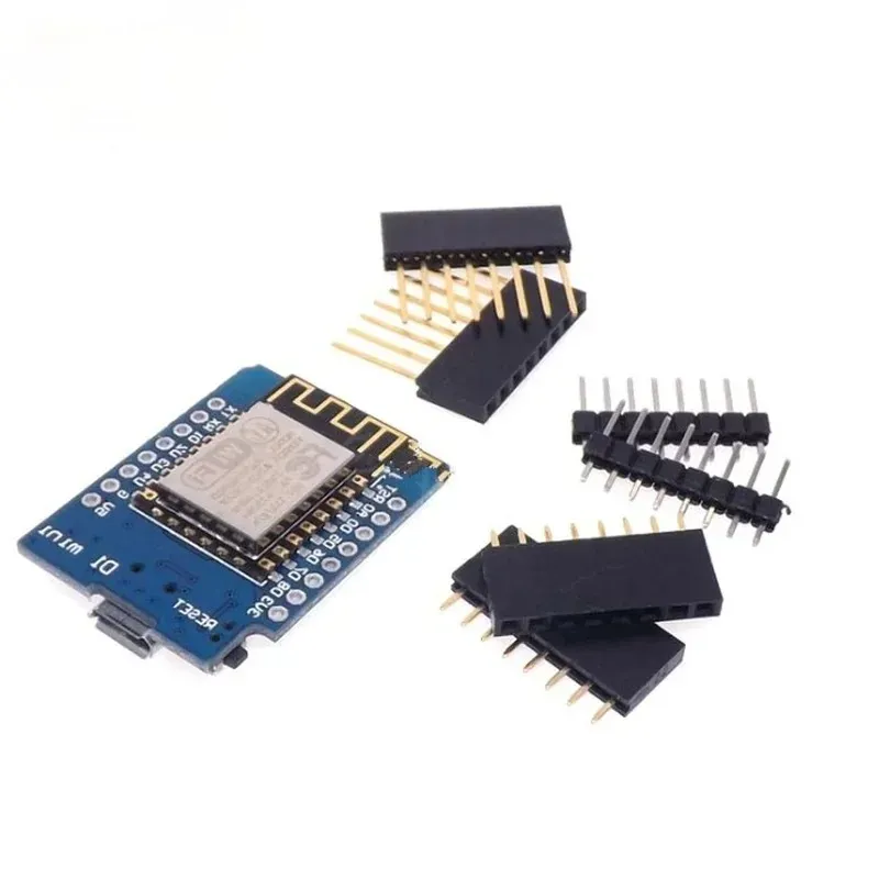 2024 ESP8266 ESP-12 ESP12 WEMOS D1 MINI MODULE WEMOS D1 MINI WIFI DÉVELOPTION BOARD Micro USB 3.3V basé sur ESP-8266EX 11 PIN numérique - pour