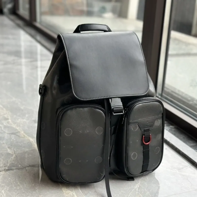 24SS -Luxusdesigner für Herren -Luxus -Designer Cowide Backpack Tote Tasche Leder Einkaufstasche Herren Schoolbag Handtasche Umhängetasche gehobener Outdoor -Rucksack 40 cm
