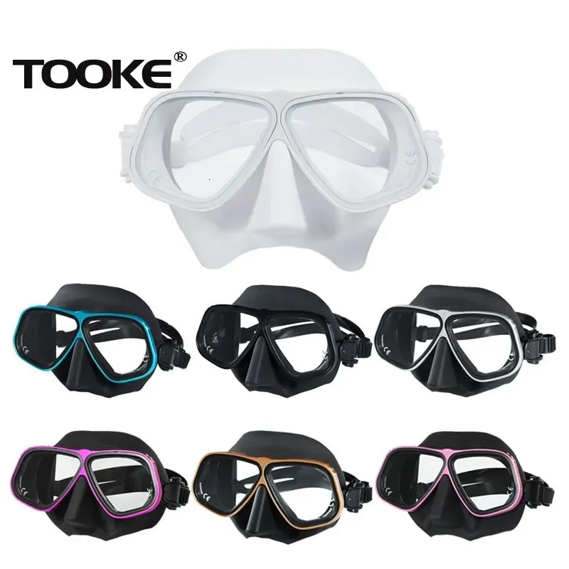 Apollo Masches per immersioni a telaio in lega simile può essere attrezzato occhiali da maschera miopia a basso volume a basso volume 65 cc maschera snorkeling snorkeling tubo bagnato 240410