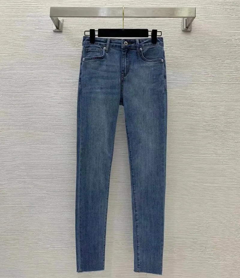 Frauen Jeans Sommer Elastic Slim Fit -vielseitige kleine Füße Hosen