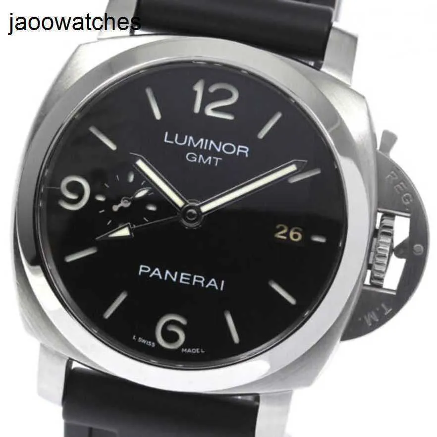 Panerai Watch Luminor Mens Watch Luminor 1950 3 дня PAM00320 Маленькие секунды Greenwich Every Time Automatic _764942