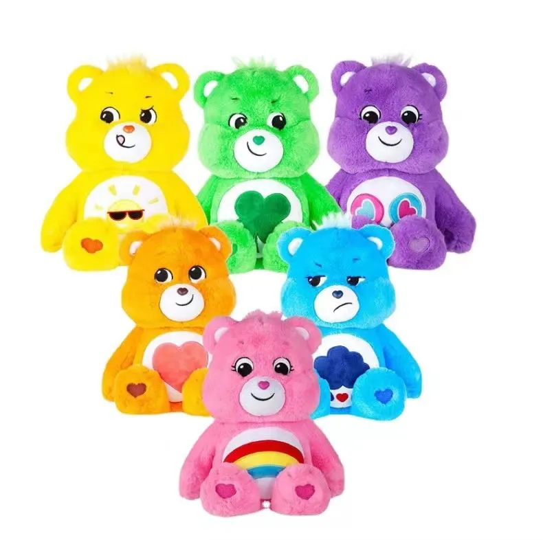 Cute stuffed animal plush toy caring for bear plush soft and huggable mascot character plush toy