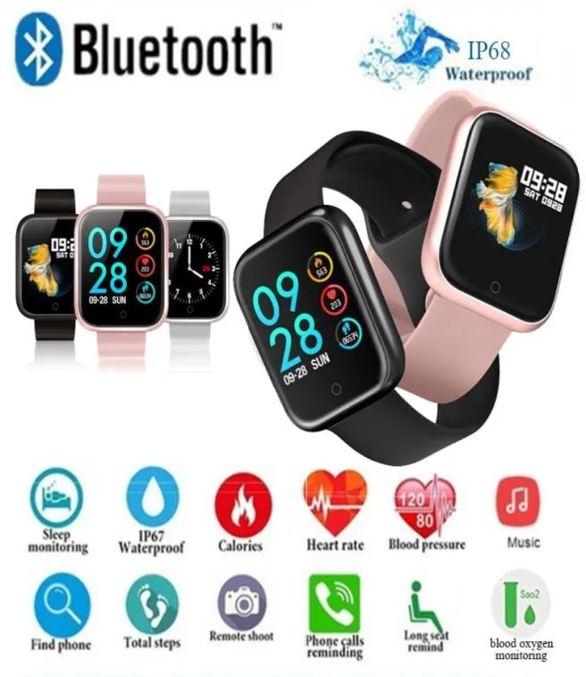 Inne elektronika Wyn Bluetooth Waterproof Waterproof Smart Watch Fashion Women Ladies Monitor Smartwatch1730645