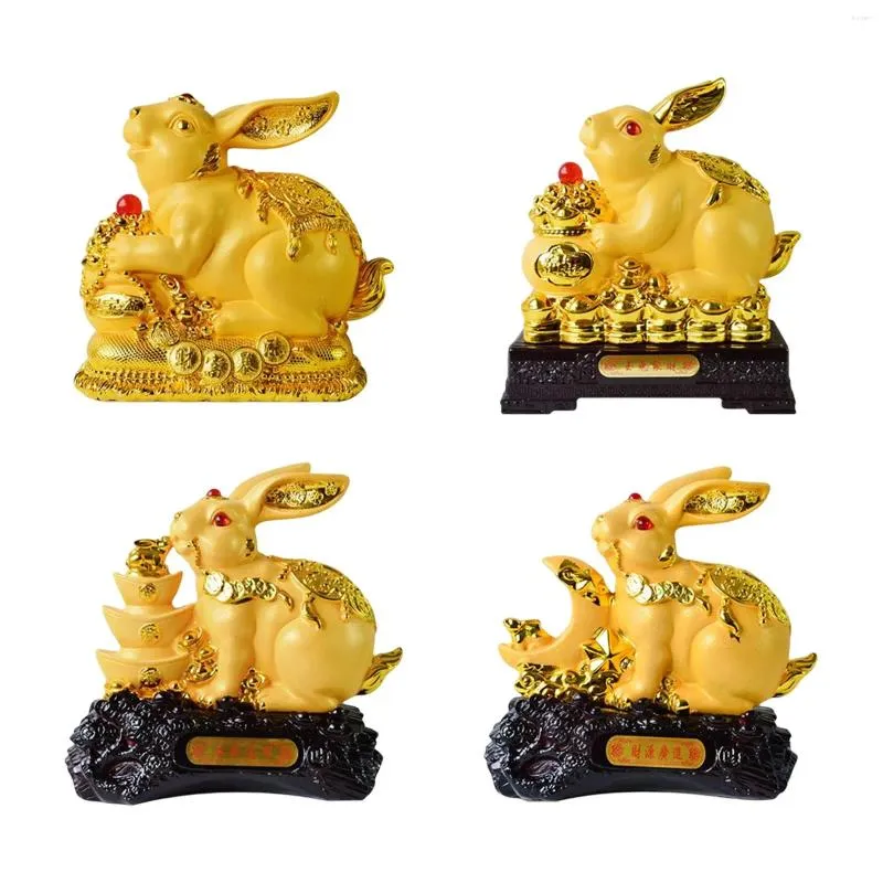 Estatuetas decorativas para escultura figura de feng shui decoração de escritório em casa