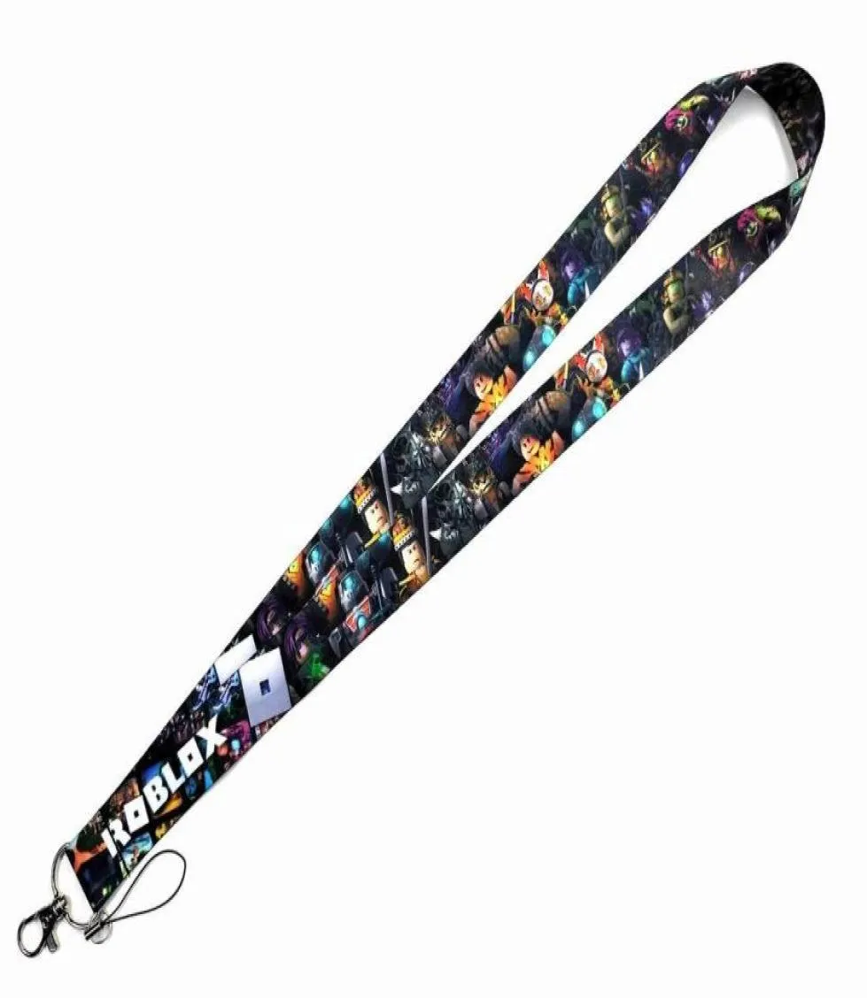 Anime Classic Game Cute Neck Rand Keychains Lanyards Lanyards KeyChain Badge Holder ID Card Pass Hang Rope Lariat Lanyard för Key6516945