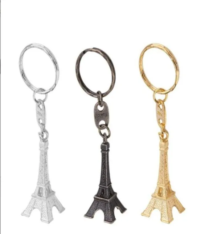 Cancelle cellulari Fashion Vintage Eiffel Tower Keychain Creative Souvenir Tower Tower Key Ring Gifts Retro Classic Home Decorati9732809